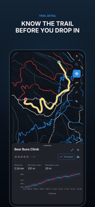 Know the trail before you drop in — TrailTimes App Store screen 05