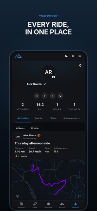 Every ride, in one place — TrailTimes App Store screen 10